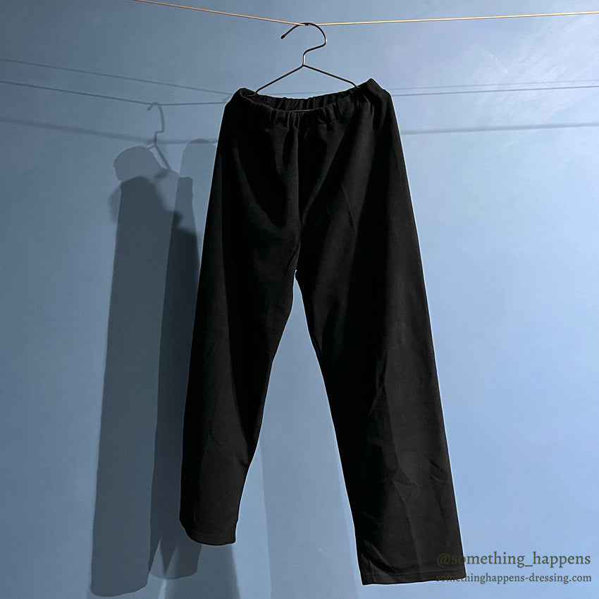 DEADSTOCK EARLY WINTERS FLEECE PANTS BLACK... L
