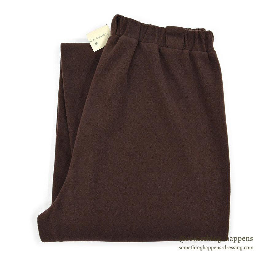 DEADSTOCK EARLY WINTERS FLEECE PANTS BROWN ... L