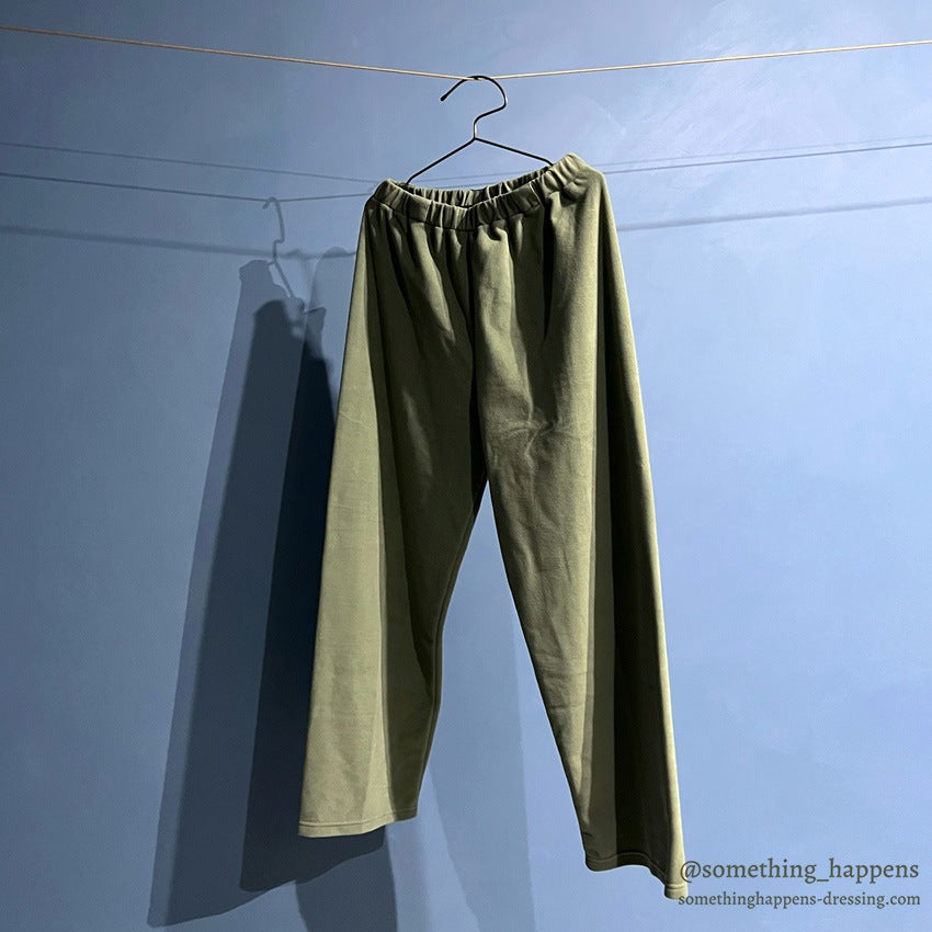 DEADSTOCK EARLY WINTERS FLEECE PANTS SAGE... L