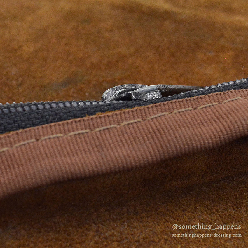 ~1990's JANSPORT BROWN SUEDE LEATHER DAYPACK...