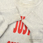 1990's CHAMPION JUST SHIP IT REVERSE WEAVE SWEAT SHIRT HEAVY WORN... XL