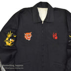 1960s VIETNAM SOUVENIR JACKET (Vietnamese style jacket) 67-68...