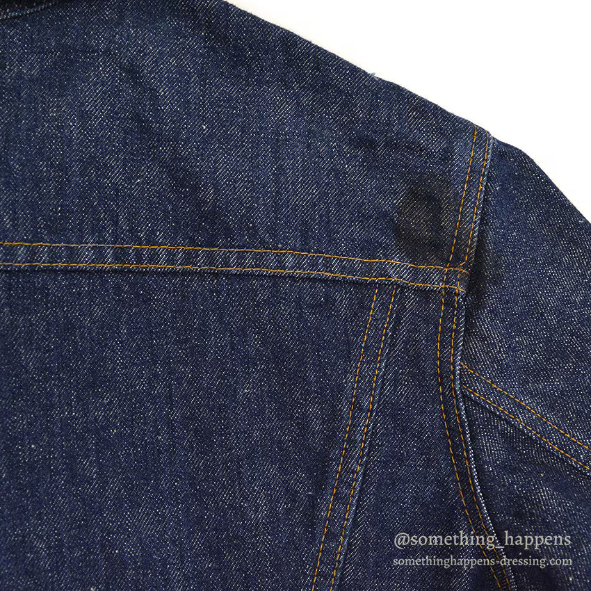 1970's Levi's 70505 small-e DENIM JACKET DARK... 40