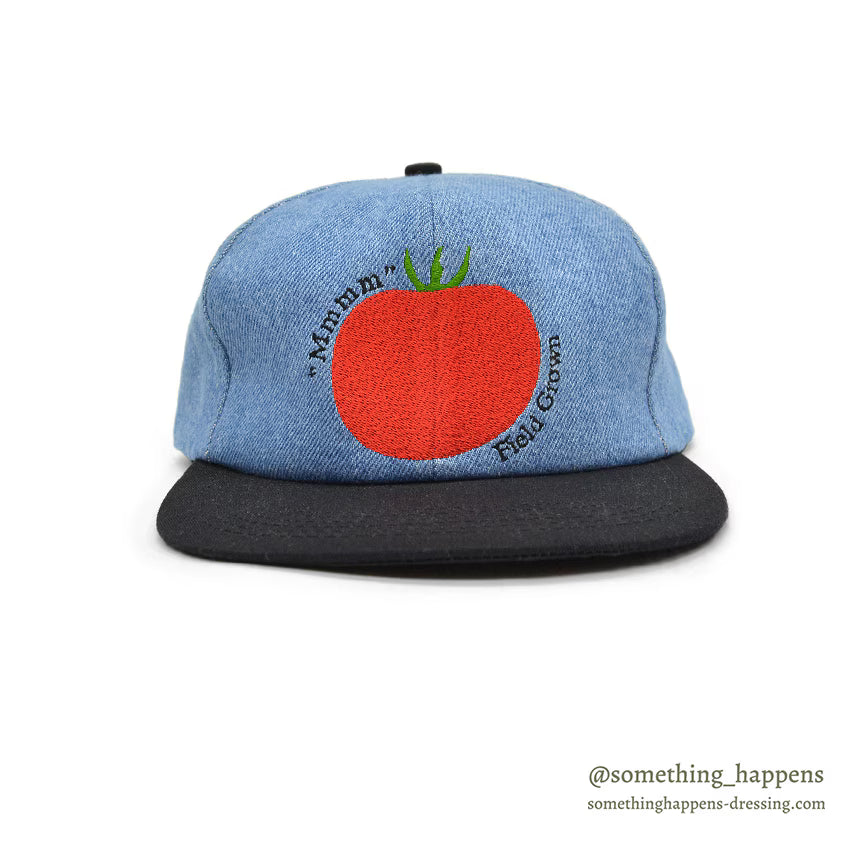1990's DEADSTOCK K-PRODUCTS FIELD GROWN TOMATO DENIM CAP...