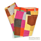 ~1970's TALBOTS PATCHWORK CORDUROY PANTS ... W36/L30