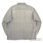 1960's TOWNCRAFT PENNEYS PLAIN LIGHT GRAY FLANNEL SHIRT ... L