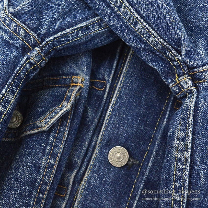 1950's LEVI'S 507XX TYPE2 DENIM JACKET ...