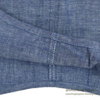 1960's DEADSTOCK BELTEX ALL COTTON CHAMBRAY L/S SHIRT... 16