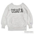 1990's CHAMPION USAFA REVERSE WEAVE SWEAT PARKA CHOPPED HOOD ...