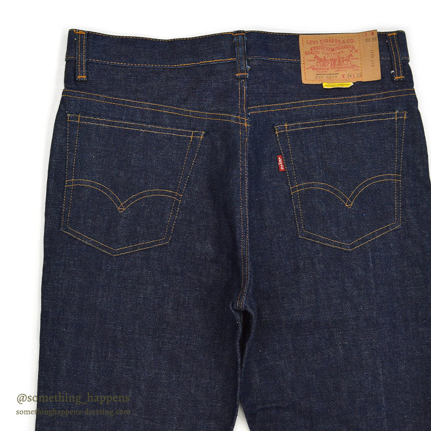 1970's LEVI'S 517 BIG-E DENIM PANTS...W34/L30
