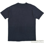 1990's BLACK FADED PLAIN POCKET T-SHIRT ...