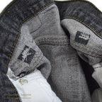 1990's Levi's 501 BLACK DENIM PANTS CHOPPED... W32