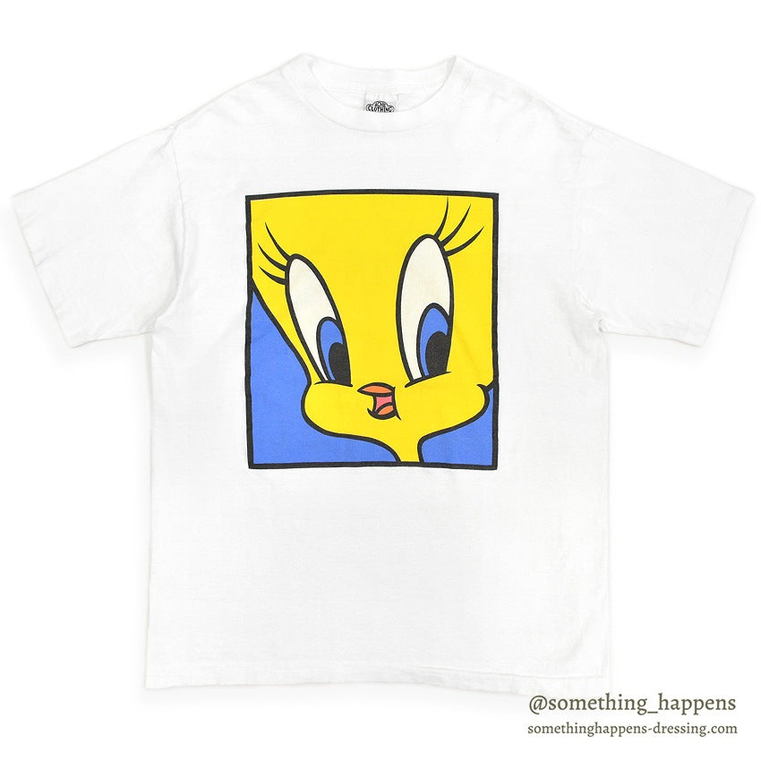 1990's TWEETY LOONEY TUNES PRINT T-SHIRT ... L