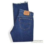 1980's Levi's 501 DENIM PANTS CHOPPED ... W32