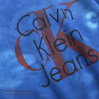 1990's CALVIN KLEIN JEANS BLUE OVERDYED SWEAT SHIRT...L