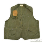 1960's LLBEAN FISHING VEST HALF MOON POCKET...