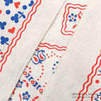 1970's OLD COOKIE PATTERN BANDANA RN13960...