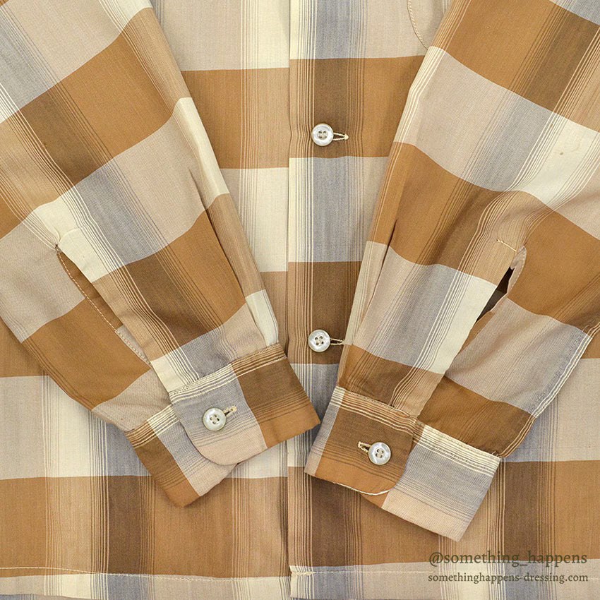1960's NELSON PAIGE WIDE STRIPED SHIRT...M
