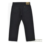 1980's Lee 200 STRIPE BLACK COTTON PANTS... W33/L27