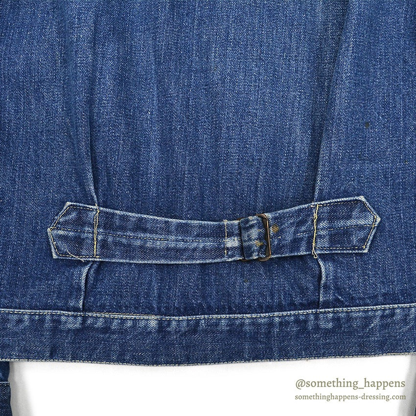 1940's~ PENNEY'S FOREMOST DENIM JACKET 1st BUCKLE-BUCK .