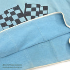1960's BRENT LEMMON/CHECKERED FLAG 4-POCKET S/S SWEAT SHIRT ... XL
