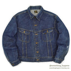 1960's Lee 101-J DENIM JACKET / BIG SIZE...50