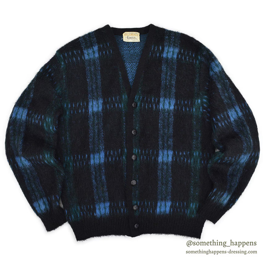 1960's CAMPUS MOHAIR CARDIGAN... L