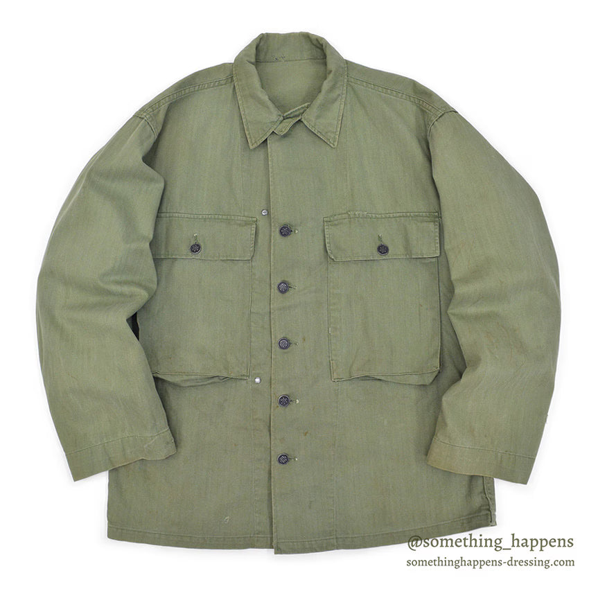 1940's U.S.ARMY WW2 M-43 HBT JACKET / STENCIL ON THE BACK ...