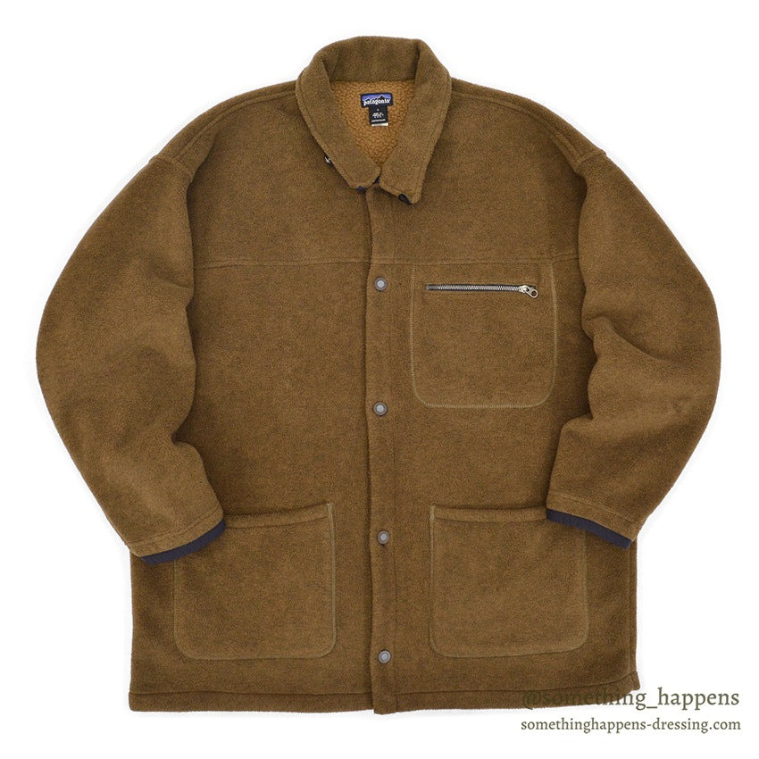 1990's PATAGONIA SYNCHILLA SHEARLING COAT... L
