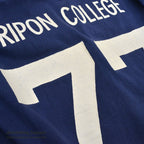 1970's CHAMPION FOOTBALL SHIRT / DARK BLUE...XL