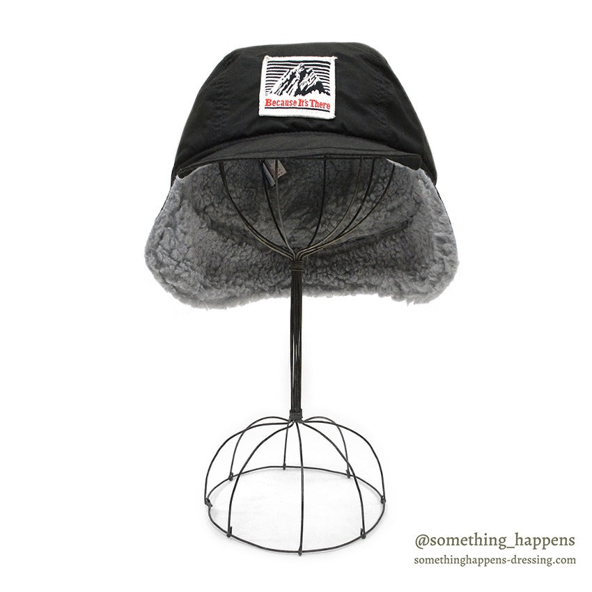 1980's BECAUSE IT'S THERE GORE-TEX BOA CAP BLACK ... XL