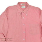 1970's LLBEAN GINGHAM CHECK B/D SHIRT...L