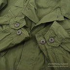 1960's USARMY JUNGLE FATIGUE JACKET / 3RD NON-RIP... LR