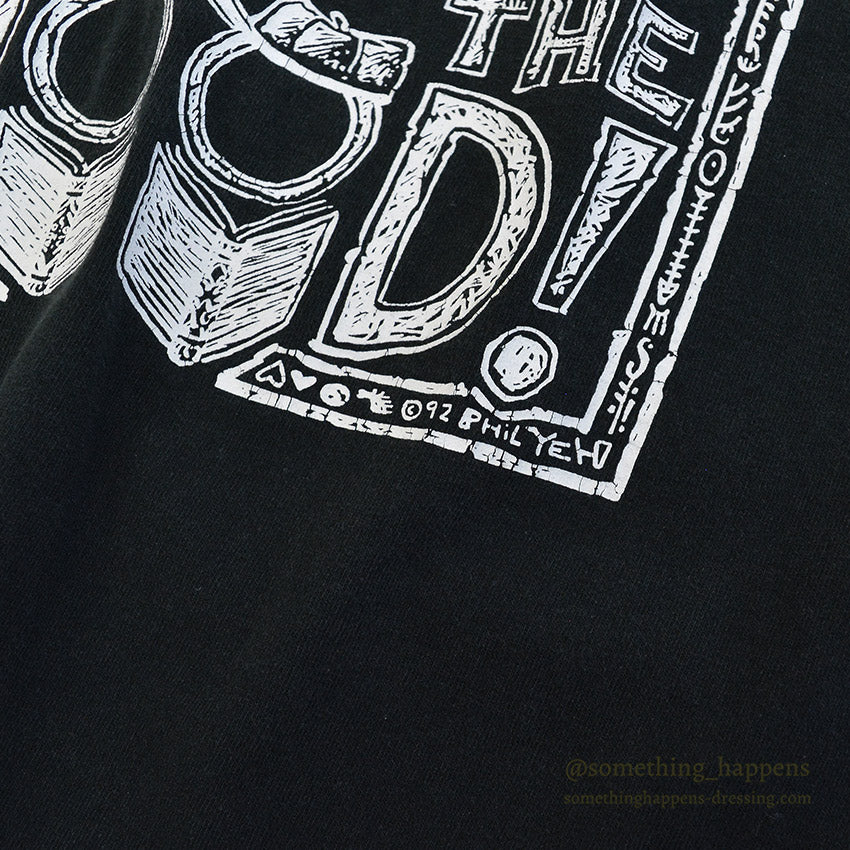 1990's FRUIT OF THE LOOM BOOKS IN THE HOOD T-SHIRT ... XL