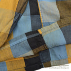 1960's BOND FIFTH AVENUE BLOCK PLAID SHIRT...L