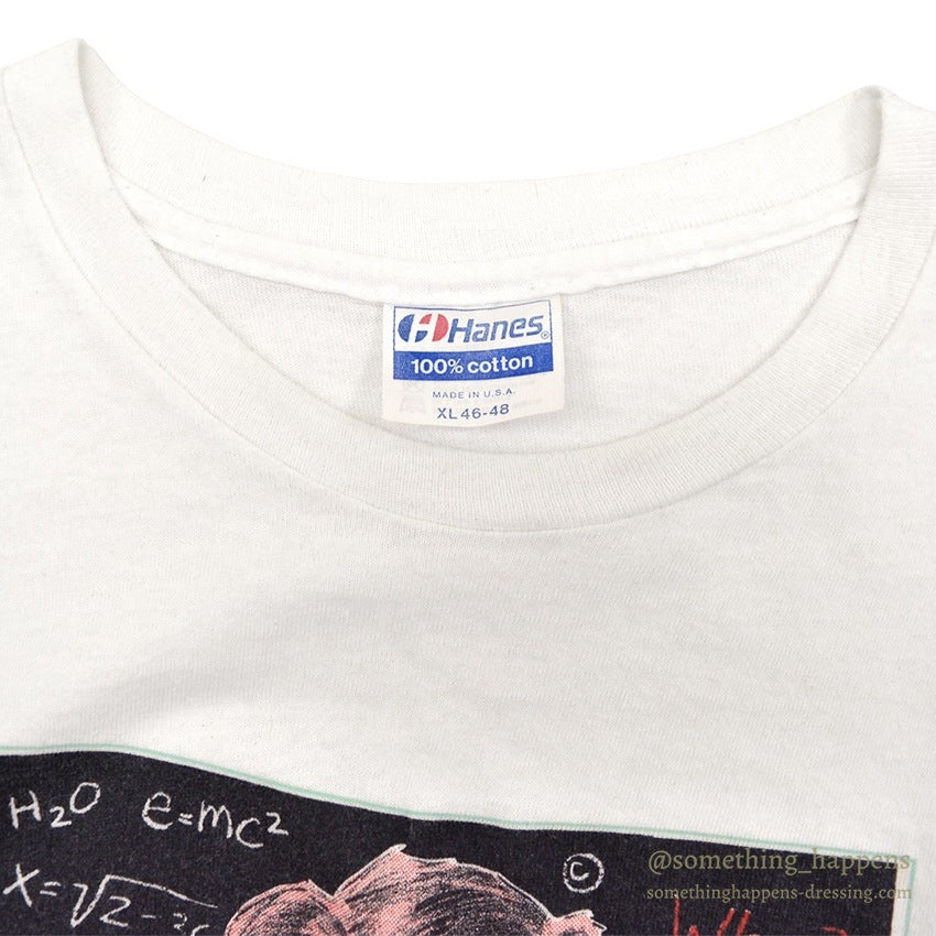 1980's HANES ASK DR.SCIENCE! GRAPHIC T-SHIRT ... XL