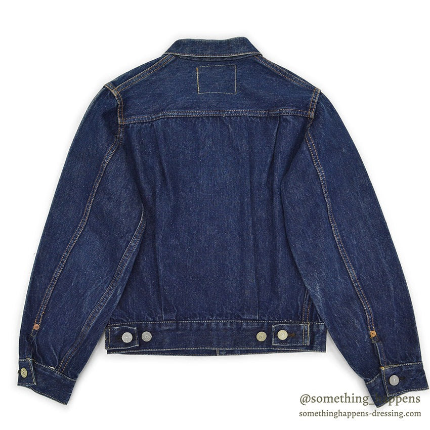 1950's LEVI'S 507BXX DENIM JACKET BOY'S MODEL / LEATHER PATCH ...