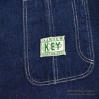 1950's MASTER KEY DENIM COVERALL / DARK...