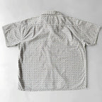 1950's EVER-FRESH GEOMETRIC PATTERN S/S SHIRT ... L