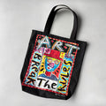 1990's STAFFORD BLAINE FRED BABB ART PRINT TOTE BAG...