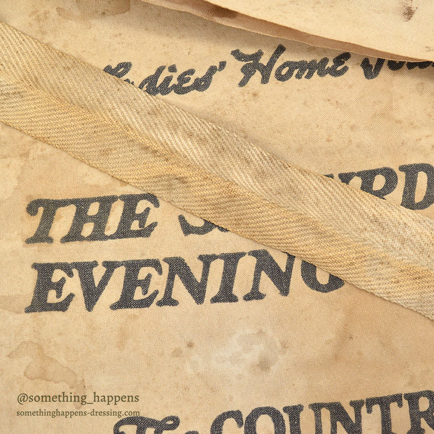 OLD THE SATURDAY EVENING POST DELIVERY BAG...