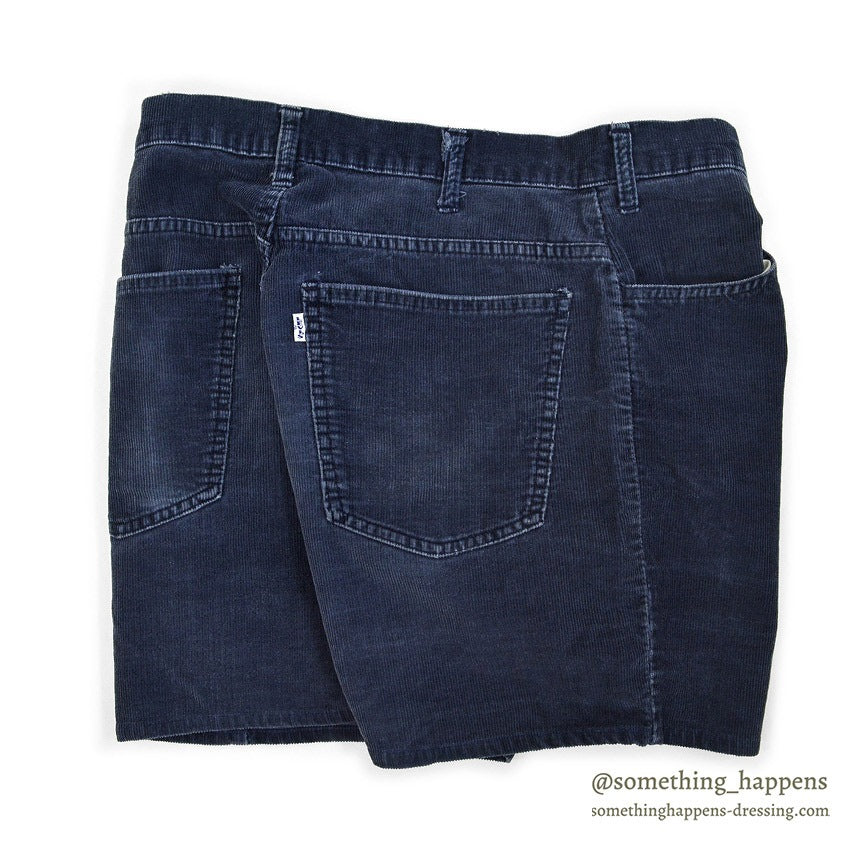 1970's LEVI'S 646 BIGE CORDUROY PANTS / SHORTS ... W32
