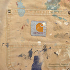 1990's CARHARTT DOUBLE KNEE DUCK PAINTER PANTS ... W33/L29