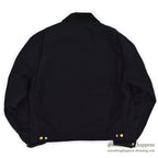 CARHARTT DETROIT JACKET / ALL BLACK...L