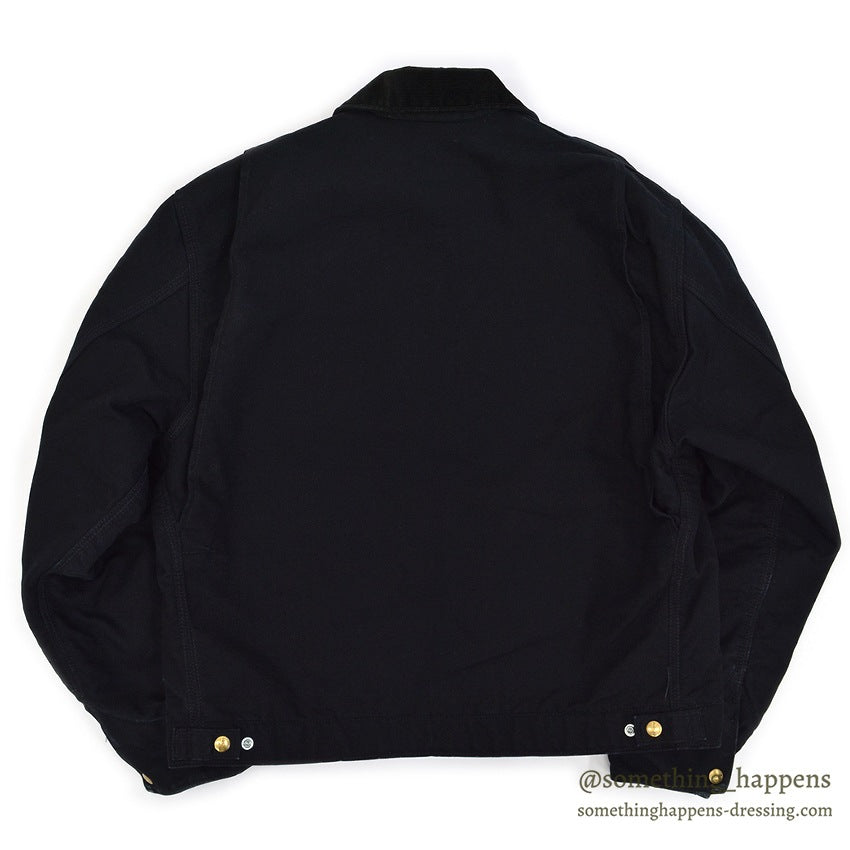 CARHARTT DETROIT JACKET / ALL BLACK...L