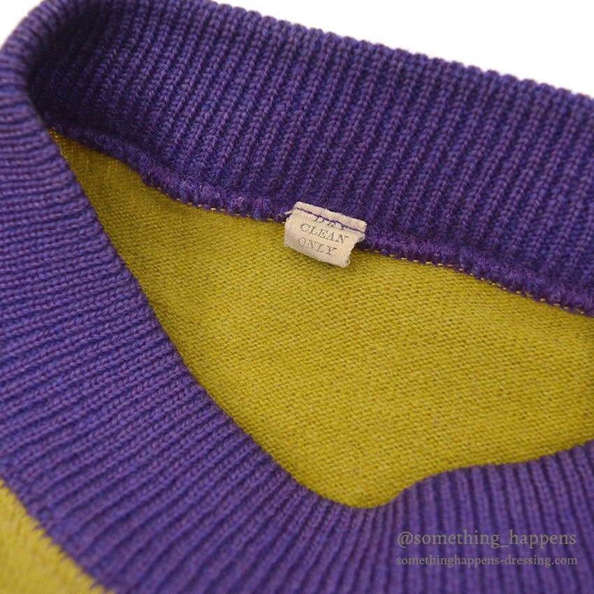 1930's BURGHARDT WOOL SWEAT SHIRT / HUGE SIZE ...