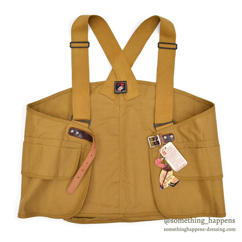 1950's DEADSTOCK RED HAED HUNTING VEST...M