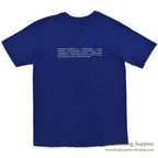 1990's~ GAP BACK PRINT POCKET T-SHIRT / BLUE ... M