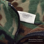 BLACK MOUNTAIN WOODLAND CAMO FLEECE JACKET...L