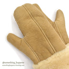 ~1990's MOUTON SHEARLING MITTENS ...